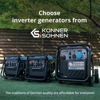 Инверторен генератор KOENNER-SOEHNEN KS 8100iE 1/3 ATSR/ 400V/ 8.5kW/ 20л Инверторен генератор KOENNER-SOEHNEN KS 8100iE 1/3 ATSR/ 400V/ 8.5kW/ 20л