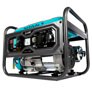 Бензинов генератор Detoolz DZ-C336/ 4.8kW/ 6.5 к.с./ 15 л Бензинов генератор Detoolz DZ-C336/ 4.8kW/ 6.5 к.с./ 15 л