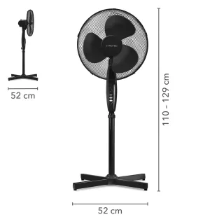 Вентилатор със стойка Trotec TVE 18 S/ 50W Вентилатор със стойка Trotec TVE 18 S/ 50W