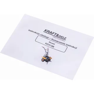 Бензинова мотофреза + аксесоари KraftDele KD5186/ 10 к.с./ 600 мм Бензинова мотофреза + аксесоари KraftDele KD5186/ 10 к.с./ 600 мм