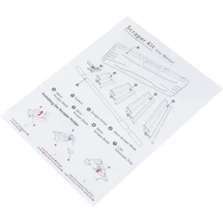 Kомплект ножове за шпакловане KraftDele KD5316/ 9 части/ 25-100 см