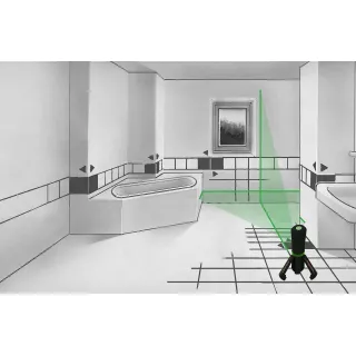 Линеен лазерен нивелир Laserliner SuperCross-Laser Pocket Plus/ 40м