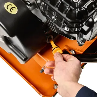 Бензинова виброплоча KraftDele KD1197/ 7 к.с.