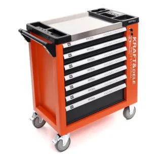 Количка с инструменти KraftDele KD1067/ 258 бр.