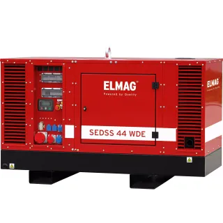 Авариен дизелов генератор ELMAG SEDSS 44WDE-AVR-DSE4520-V2/ 400V/ 44 kVA/ 90 л
