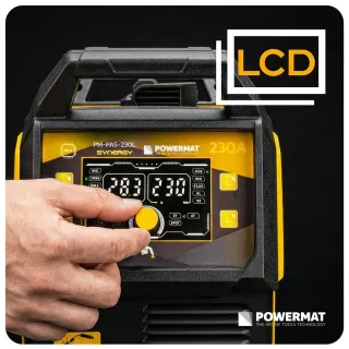 Инверторен заваръчен апарат POWERMAT PM-PAS-230L/ 230A