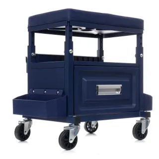 Мобилна табуретка с чекмедже KraftDele KD10761/ 158 кг