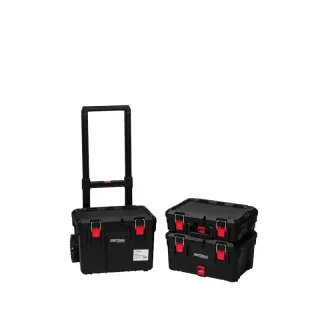 Количка за инструменти с 3 бр. кутии KraftDele KD1077