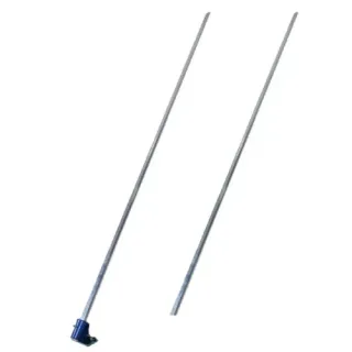 Комплект ръчен объл мастар BISONTE BT1005990 + дръжка BT1005984 / 1.53 м