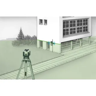 Ротационен лазерен нивелир Laserliner Quadrum Compact G 210S Set 165cm