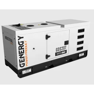 Авариен дизелов генератор Genergy GDS20T/ 20kVA/ 400V/ 85 л