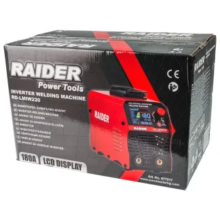 Инверторен електрожен Raider RD-LMIW220/ 180A