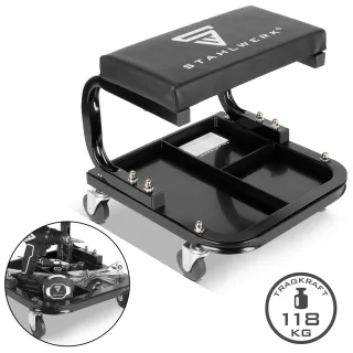 Сервизна табуретка с отделения за инструменти STAHLWERK MWH-118 ST/ 118 кг