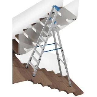 Едностранна телескопична стълба KRAUSE 134950 1x7