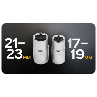 Телескопичен ключ за автомобилни гуми с вложки Powermat PM-KLDK-530T/ 1/2 Телескопичен ключ за автомобилни гуми с вложки Powermat PM-KLDK-530T/ 1/2