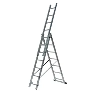 Алуминиева многофункционална стълба AWTools AW23091/ 3х11