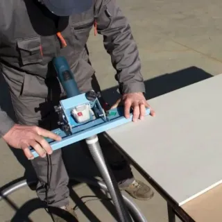 ПРОМО ПАКЕТ! Ъглошлайф Makita GA5030R/ 125 мм + Приставка за ъглошлайф за рязане под ъгъл SIGMA JOLLY EDGE/ 30 см