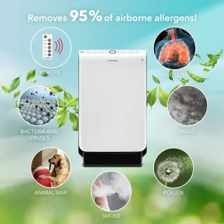 Дизайнерски пречиствател на въздух TROTEC AirgoClean® 100 E/ 39W