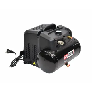 Безмаслен компресор за въздух AWTools AC6 / 1,2kW/ 6 л