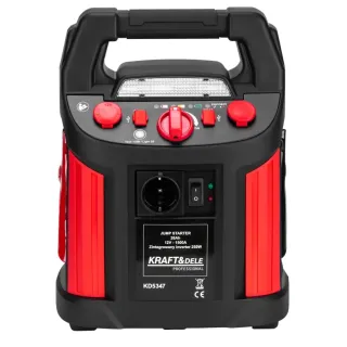 Мултифункционално стартерно устройство 5в1 KraftDele KD5347/ 12V/ 1500А/ 26Ah