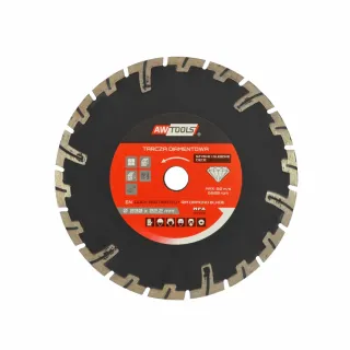 Диамантен сегментиран диск AWTools AW45408/ 350 мм
