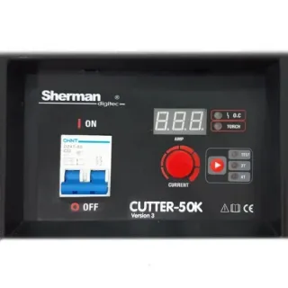 Инверторна плазма с вграден компресор SHERMAN CUTTER 50К/ 6.6kVA