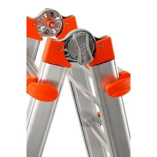 Алуминиева телескопична стълба GIERRE AL060 6+6 / 167/ 297/ 586 см