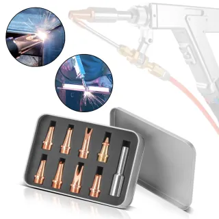 Комплект аксесоара за лазерни заваръчни горелки STAHLWERK Laser Nozzles/ 9 бр.