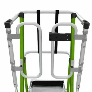 Стълба с предпазен кош Little Giant Safety Cage 1x8