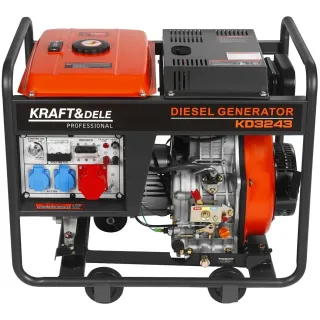 Дизелов генератор KraftDele KD3243/ 7kW/ 230V/400V/ 12,5 л