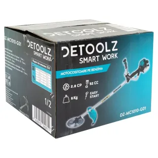 Бензинов тример Detoolz DZ-MC1010-G01/ 2.8 к.с. Бензинов тример Detoolz DZ-MC1010-G01/ 2.8 к.с.