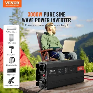Инверторен преобразувател VEVOR SGPE-3000W/ 3 kW Инверторен преобразувател VEVOR SGPE-3000W/ 3 kW