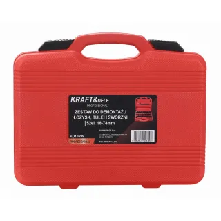 Комплект за демонтиране на лагери втулки и щифтове KraftDele KD10699/ 52 части Комплект за демонтиране на лагери втулки и щифтове KraftDele KD10699/ 52 части