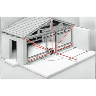 Ротационен лазерен нивелир Laserliner Cubus 110 S Set 150 cm