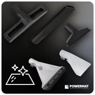 Мултифункционална перяща прахосмукачка Powermat PM-ODP-2000M-PRO/ 2kW/ 20л