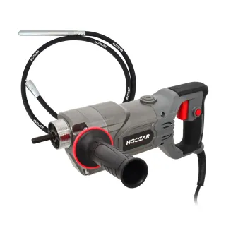 Електрически вибратор за бетон с гъвкав вал HOOZAR DT508/ 1250W/ 2м/ 35 мм