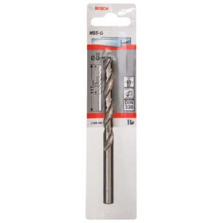 Свредло HSS-G за метал DIN 338 на Bosch 8.0 mm Свредло HSS-G за метал DIN 338 на Bosch 8.0 mm