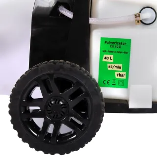 Акумулаторна пръскачка на колела Micul Fermier MF-PA1013-S001-G01/ 12V / 12Ah/ 40 л