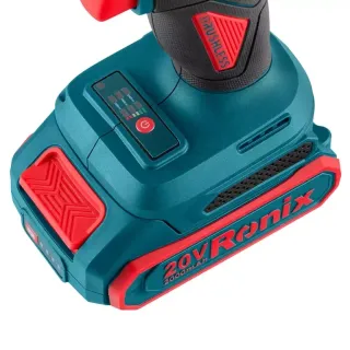 Акумулаторен ударен винтоверт Ronix 8671/ 20V/ 2x2Ah
