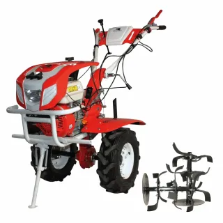 Бензинова мотофреза с фрези BISONTE Agro Garden BTA-1001/ 8.5 HP
