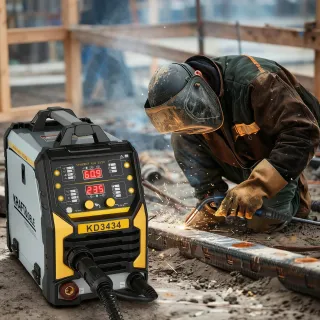 Инверторен заваръчен апарат KraftDele KD3434/ 255А Инверторен заваръчен апарат KraftDele KD3434/ 255А