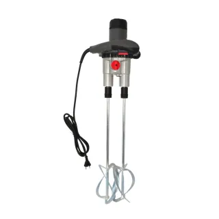 Електрическа двушпинделна бъркалка HOOZAR AW08382/ 1600W/ 120 мм
