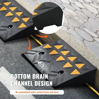 Гумени бордюрни рампи VEVOR S001 / 2 бр./ 15 т