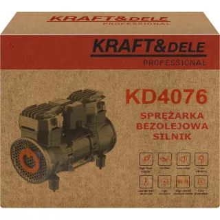 Безмаслен компресор KraftDele KD4076/ 1390W/230V Безмаслен компресор KraftDele KD4076/ 1390W/230V