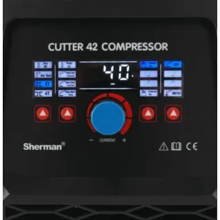 Инверторна плазма с вграден компресор SHERMAN CUTTER 42 COMPRESSOR/ 230 V/ 40 A Инверторна плазма с вграден компресор SHERMAN CUTTER 42 COMPRESSOR/ 230 V/ 40 A