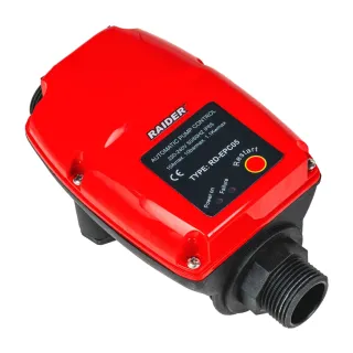 Електронен пресостат с манометър Raider RD-EPC05/ 1.1 kW