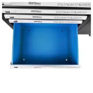 Количка с инструменти KraftDele KD1069/ 309 бр.