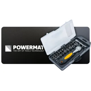 Комплект тресчотка с битове и вложки Powermat PM-ZBN-38ZN/ 38 бр. Комплект тресчотка с битове и вложки Powermat PM-ZBN-38ZN/ 38 бр.