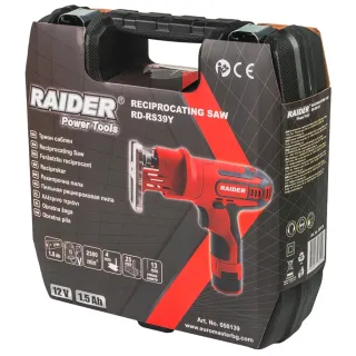 Акумулаторен прободен трион Raider RD-RS39Y Quick/ 12V/ 1.5Ah Акумулаторен прободен трион Raider RD-RS39Y Quick/ 12V/ 1.5Ah