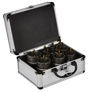 Боркорони с карбидни накрайници KraftDele KD10061/ 10 броя